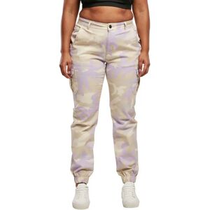 Urban Classics Pantalon Cargo Camo Lilac Camo 27 Femme - Publicité Urban Classics Pantalon Cargo Camo Lilac Camo 27 Femme - Publicité