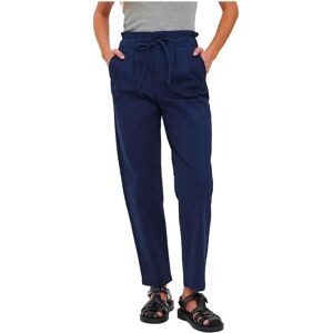 Vero Moda Pantalon Taille Haute Vany Loose String Ankle Navy Blazer S Femme - Publicité Vero Moda Pantalon Taille Haute Vany Loose String Ankle Navy Blazer S Femme - Publicité
