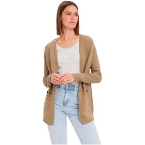 Vero Moda Cardigan Lillie Sepia Tint / Detail W Melange M Femme - Publicité Vero Moda Cardigan Lillie Sepia Tint / Detail W Melange M Femme - Publicité