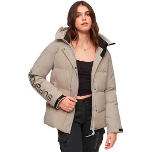 Superdry Parka City Padded Hooded Wind Chateau Grey XS Femme - Publicité Superdry Parka City Padded Hooded Wind Chateau Grey XS Femme - Publicité