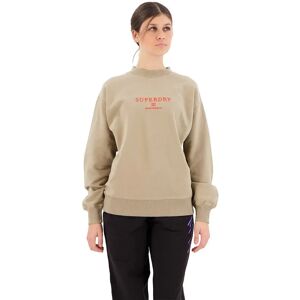 Superdry Sweat-shirt Embroidered Loose Winter Twig Beige XS Femme - Publicité Superdry Sweat-shirt Embroidered Loose Winter Twig Beige XS Femme - Publicité