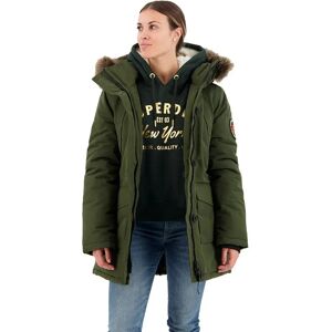 Superdry Parka Everest Faux Fur Abyss Khaki 2XS Femme - Publicité Superdry Parka Everest Faux Fur Abyss Khaki 2XS Femme - Publicité
