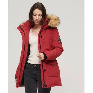 Superdry Parka Everest Faux Fur Deep Red XS Femme - Publicité Superdry Parka Everest Faux Fur Deep Red XS Femme - Publicité
