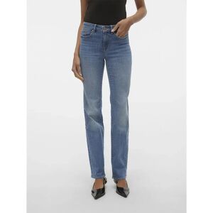 Vero Moda Jean Flash Straight Fit Li347 Medium Blue Denim L Femme - Publicité Vero Moda Jean Flash Straight Fit Li347 Medium Blue Denim L Femme - Publicité