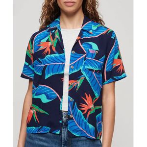 Superdry Chemise à Manches Courtes Beach Resor Navy Paradise XS Femme - Publicité Superdry Chemise à Manches Courtes Beach Resor Navy Paradise XS Femme - Publicité
