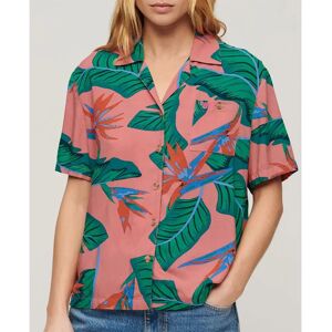 Superdry Chemise à Manches Courtes Beach Resor Pink Paradise XS Femme - Publicité Superdry Chemise à Manches Courtes Beach Resor Pink Paradise XS Femme - Publicité