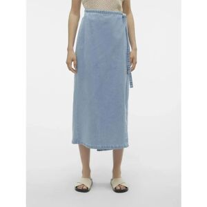 Vero Moda Jupe Midi Zinnia Light Blue Denim M Femme - Publicité Vero Moda Jupe Midi Zinnia Light Blue Denim M Femme - Publicité