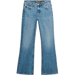 Superdry Jean Vintage Mid Rise Bootcut Beecher Mid Washed Blue 26 Femme - Publicité Superdry Jean Vintage Mid Rise Bootcut Beecher Mid Washed Blue 26 Femme - Publicité