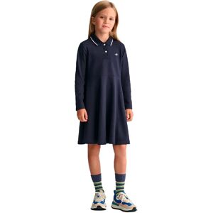 Gant Robe Longue à Manches Longues 751135 Evening Blue 4-6 Années Fille - Publicité Gant Robe Longue à Manches Longues 751135 Evening Blue 4-6 Années Fille - Publicité