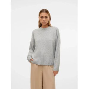 Vero Moda Pull Boom Light Grey Melange M Femme - Publicité Vero Moda Pull Boom Light Grey Melange M Femme - Publicité