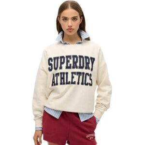 Superdry Sweat-shirt Ath Ess Relaxed Applique Desert Bone Off White L Femme - Publicité Superdry Sweat-shirt Ath Ess Relaxed Applique Desert Bone Off White L Femme - Publicité
