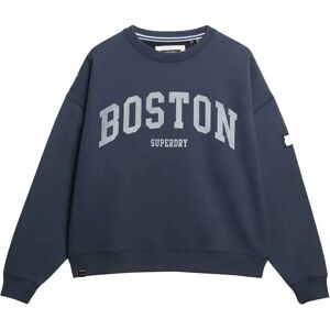 Superdry Sweat-shirt Athletic Oversized Eclipse Navy M Femme - Publicité Superdry Sweat-shirt Athletic Oversized Eclipse Navy M Femme - Publicité