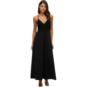 Superdry Robe Longue Sans Manches Lace Jersey Black M Femme - Publicité Superdry Robe Longue Sans Manches Lace Jersey Black M Femme - Publicité
