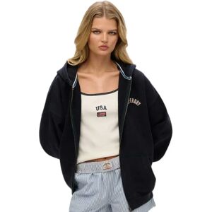 Superdry Sweat-shirt à Zip Athletic Ess Oversized Eclipse Navy L Femme - Publicité Superdry Sweat-shirt à Zip Athletic Ess Oversized Eclipse Navy L Femme - Publicité
