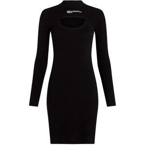 Karl Lagerfeld Jeans Robe à Manches Longues A4w13010 Black XS Femme - Publicité Karl Lagerfeld Jeans Robe à Manches Longues A4w13010 Black XS Femme - Publicité