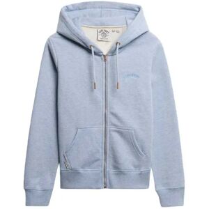 Superdry Sweat-shirt à Zip Essential Logo Blue Fog Marl XS Femme - Publicité Superdry Sweat-shirt à Zip Essential Logo Blue Fog Marl XS Femme - Publicité