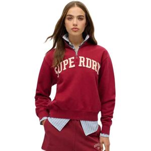 Superdry Sweat à Demi-zip Athletic Ess Applique Bordeaux Red S Femme - Publicité Superdry Sweat à Demi-zip Athletic Ess Applique Bordeaux Red S Femme - Publicité