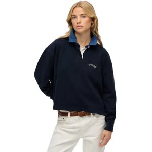 Superdry Sweat-shirt Athletic Essential Graphic Eclipse Navy L Femme - Publicité Superdry Sweat-shirt Athletic Essential Graphic Eclipse Navy L Femme - Publicité