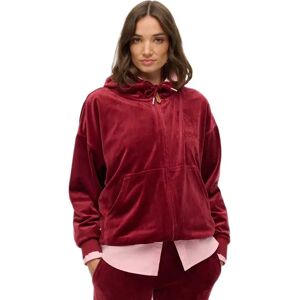 Superdry Sweat-shirt à Zip Country Club Velour Stanton Red XL Femme - Publicité Superdry Sweat-shirt à Zip Country Club Velour Stanton Red XL Femme - Publicité