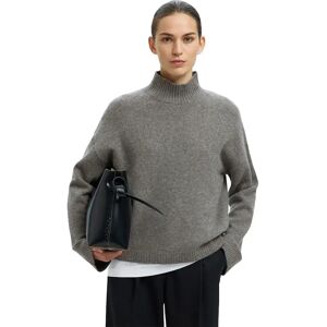 Selected Pull à Col Roulé Cille Cashmere Medium Grey Melange M Femme - Publicité Selected Pull à Col Roulé Cille Cashmere Medium Grey Melange M Femme - Publicité