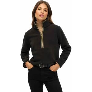 Superdry Sweat à Demi-zip Estate Fleece Black M Femme - Publicité Superdry Sweat à Demi-zip Estate Fleece Black M Femme - Publicité