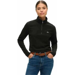 Superdry Sweat à Demi-zip Polar Fleece Crop Black L Femme - Publicité Superdry Sweat à Demi-zip Polar Fleece Crop Black L Femme - Publicité