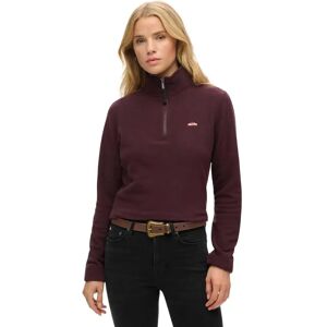 Superdry Sweat à Demi-zip Polar Fleece Smoky Aubergine XS Femme - Publicité Superdry Sweat à Demi-zip Polar Fleece Smoky Aubergine XS Femme - Publicité