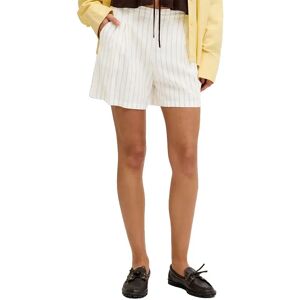 Jack & Jones Short Taille Haute Almira Linen Jjxx Blanc de Blanc / Stripes Silver Mink S Femme - Publicité Jack & Jones Short Taille Haute Almira Linen Jjxx Blanc de Blanc / Stripes Silver Mink S Femme - Publicité