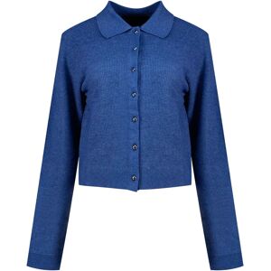Vero Moda Cardigan Exciting Dark Denim / Detail Melange W Gun Metal Buttons XL Femme - Publicité Vero Moda Cardigan Exciting Dark Denim / Detail Melange W Gun Metal Buttons XL Femme - Publicité