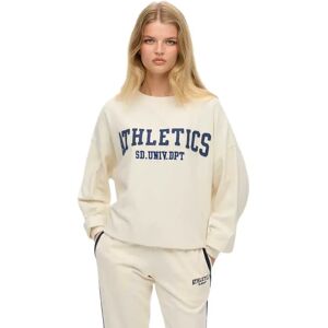 Superdry Sweat-shirt Athletic Essential Relaxed Applique Desert Bone Off White XL Femme - Publicité Superdry Sweat-shirt Athletic Essential Relaxed Applique Desert Bone Off White XL Femme - Publicité