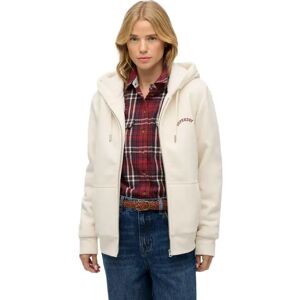 Superdry Sweat-shirt à Zip Borg Lined Desert Bone Off White L Femme - Publicité Superdry Sweat-shirt à Zip Borg Lined Desert Bone Off White L Femme - Publicité