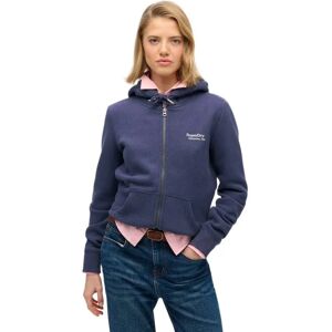 Superdry Sweat-shirt à Zip Essential Logo Mariner Navy XS Femme - Publicité Superdry Sweat-shirt à Zip Essential Logo Mariner Navy XS Femme - Publicité