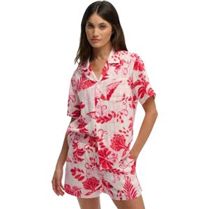 Superdry Chemise à Manches Courtes Beach Printed Ikat Floral Red S Femme - Publicité Superdry Chemise à Manches Courtes Beach Printed Ikat Floral Red S Femme - Publicité