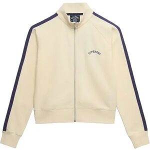 Superdry Sweat-shirt à Zip Essential Logo Track Desert Bone Off White XL Femme - Publicité Superdry Sweat-shirt à Zip Essential Logo Track Desert Bone Off White XL Femme - Publicité