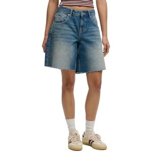 Superdry Short En Jean Mid Rise Baggy Mid Sea Blue 24 Femme - Publicité Superdry Short En Jean Mid Rise Baggy Mid Sea Blue 24 Femme - Publicité