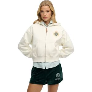 Superdry Sweat-shirt à Zip Country Club Off White L Femme - Publicité Superdry Sweat-shirt à Zip Country Club Off White L Femme - Publicité