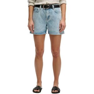 Superdry Short En Jean Mid Rise Azure Pale Blue 26 Femme - Publicité Superdry Short En Jean Mid Rise Azure Pale Blue 26 Femme - Publicité