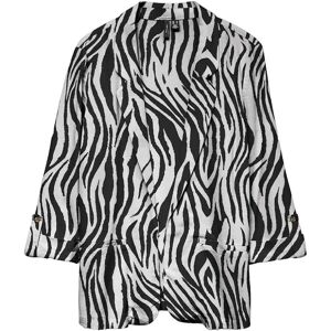 Vero Moda Blazer Jesmilo Loose Silver Lining / Sina Zebra Black L Femme - Publicité Vero Moda Blazer Jesmilo Loose Silver Lining / Sina Zebra Black L Femme - Publicité