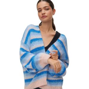 Vero Moda Cardigan Maybe Stripe Open Cashmere Blue / Nebulas Blue / Alaskan Blue / Chintz Rose / Brunnera Blue XL Femme - Publicité Vero Moda Cardigan Maybe Stripe Open Cashmere Blue / Nebulas Blue / Alaskan Blue / Chintz Rose / Brunnera Blue XL Femme - Publicité