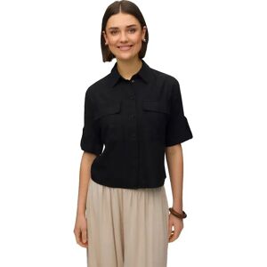 Vero Moda Chemise à Manches Courtes Ryder Fabiana Black XS Femme - Publicité Vero Moda Chemise à Manches Courtes Ryder Fabiana Black XS Femme - Publicité