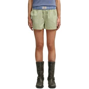 Superdry Short Mini Check Cotton Hampton Yellow Check S Femme - Publicité Superdry Short Mini Check Cotton Hampton Yellow Check S Femme - Publicité