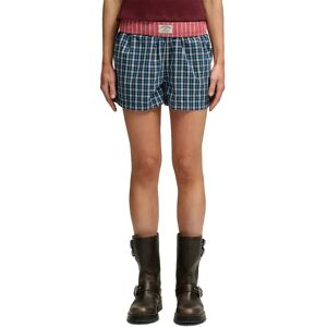 Superdry Short Mini Check Cotton Quays Navy Check M Femme - Publicité Superdry Short Mini Check Cotton Quays Navy Check M Femme - Publicité