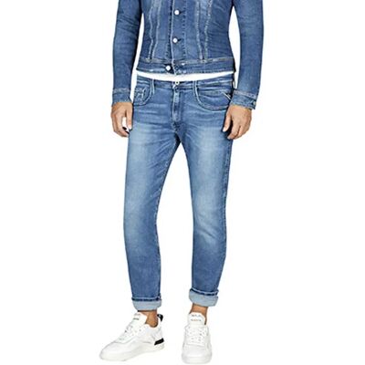 Replay Jean M914 Anbass Medium Blue 38 Homme - Publicité Replay Jean M914 Anbass Medium Blue 38 Homme - Publicité