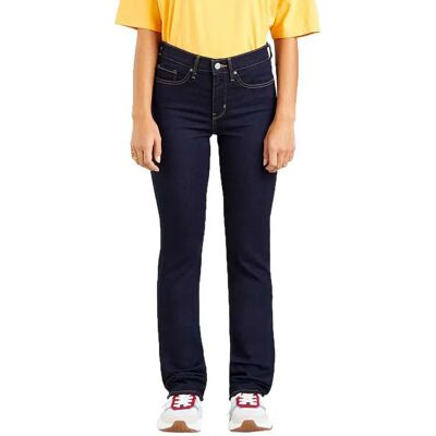 Levi´s ® Jean 314 Shaping Straight Fit Darkest Sky 32 Femme - Publicité Levi´s ® Jean 314 Shaping Straight Fit Darkest Sky 32 Femme - Publicité