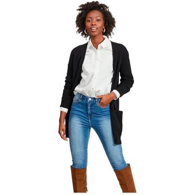 Vila Cardigan Ril Open Black M Femme - Publicité Vila Cardigan Ril Open Black M Femme - Publicité