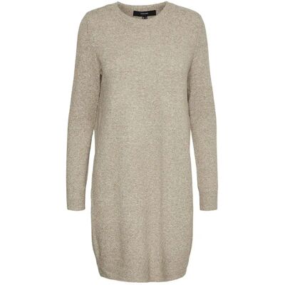 Vero Moda Robe à Manches Longues Doffy Sepia Tint / Detail Melange M Femme - Publicité Vero Moda Robe à Manches Longues Doffy Sepia Tint / Detail Melange M Femme - Publicité