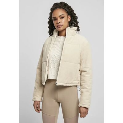 Urban Classics Veste Corduroy Puffer White 3XL Femme - Publicité Urban Classics Veste Corduroy Puffer White 3XL Femme - Publicité