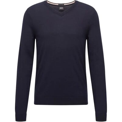 Boss Pull à Col En V Melba-p Dark Blue 2XL Homme - Publicité Boss Pull à Col En V Melba-p Dark Blue 2XL Homme - Publicité