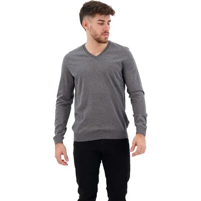 Boss Pull à Col En V Melba-p Medium Grey 2XL Homme - Publicité Boss Pull à Col En V Melba-p Medium Grey 2XL Homme - Publicité