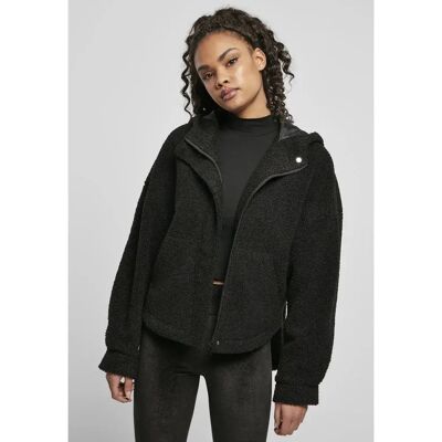 Urban Classics Veste Sherpa Black 4XL Femme - Publicité Urban Classics Veste Sherpa Black 4XL Femme - Publicité